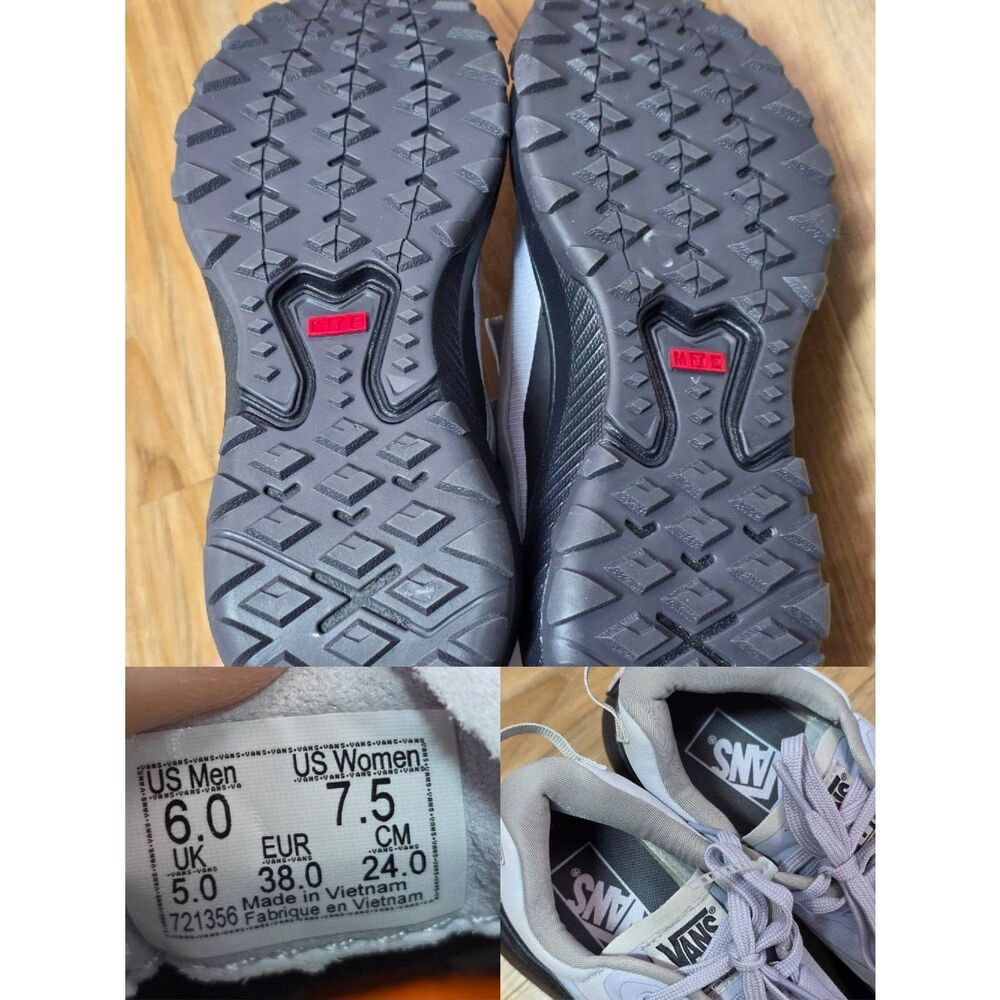 🩵NWOB Vans Gray MTE Crosspath Shoes Size 7.5 - Picture 13 of 14